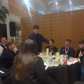The week prior to UKREiiF the students attended an event preparation workshop hosted at the Leeds City Centre RLB office.