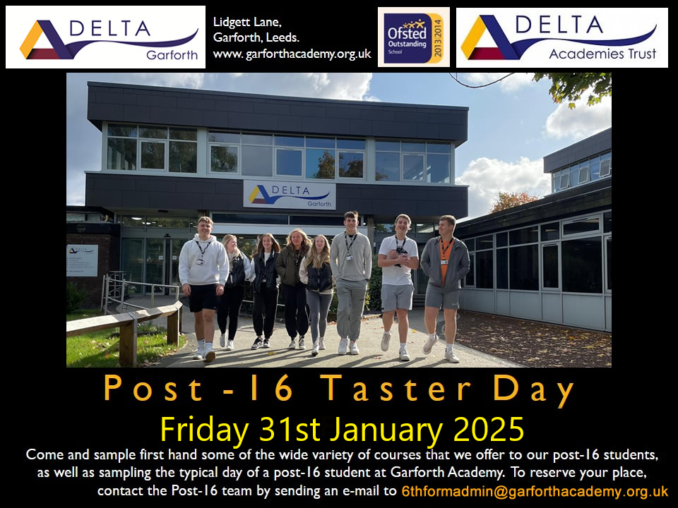 Taster Day Garforth Academy